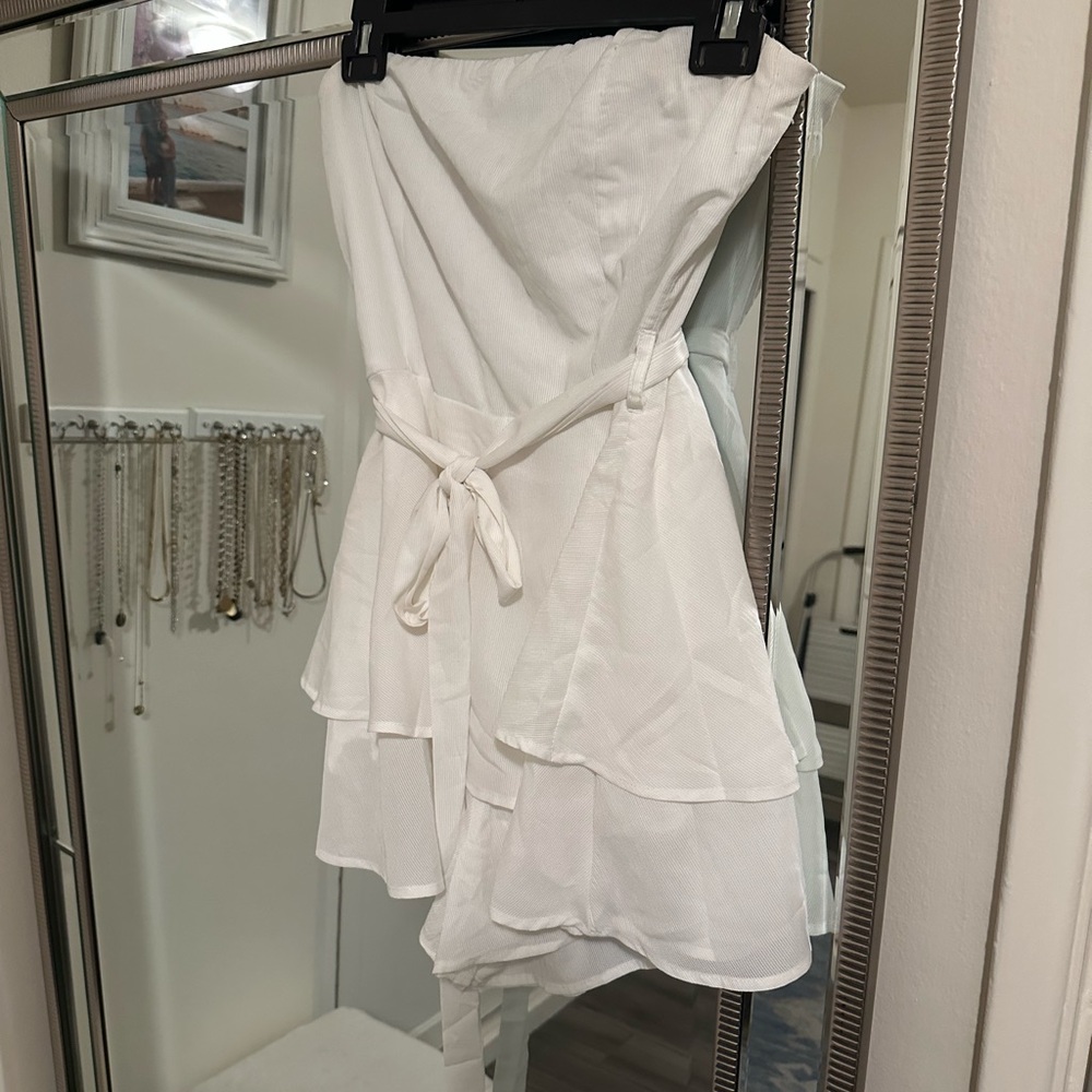 White small romper